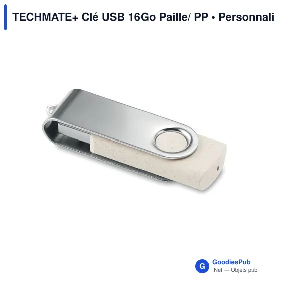 Clé USB personnalisable 16 Go avec logo - TECHMATE+ - Image 3