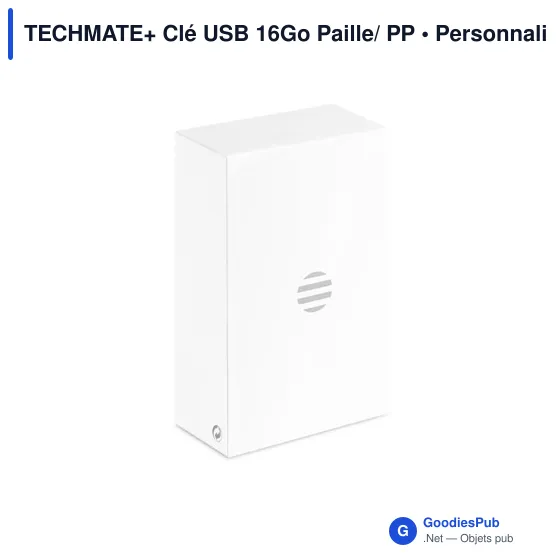 Clé USB personnalisable 16 Go avec logo - TECHMATE+ - Image 6