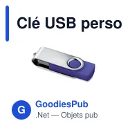 Clé USB personnalisable 16GB avec logo - TECHMATE PENDRIVE - Miniature 1