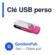 Clé USB personnalisable 16GB avec logo - TECHMATE PENDRIVE - Miniature 4