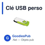 Clé USB personnalisable 16GB avec logo - TECHMATE PENDRIVE - Miniature 5