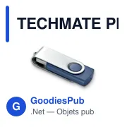Clé USB personnalisable 4GB avec logo - TECHMATE PENDRIVE - Miniature 1