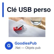 Clé USB personnalisable 4GB avec logo - TECHMATE PENDRIVE - Miniature 12