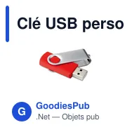 Clé USB personnalisable 4GB avec logo - TECHMATE PENDRIVE - Miniature 9