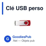 Clé USB personnalisable 4GB avec logo - TECHMATE PENDRIVE - Miniature 10