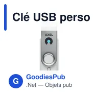 Clé USB personnalisable TECHMATE RABS 16 Go avec logo - Miniature 8