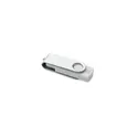Variante blanc - Clé USB personnalisable TECHMATE RABS 16 Go avec logo