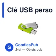 Clé USB personnalisable 8 Go avec logo - TECHMATE - Miniature 3