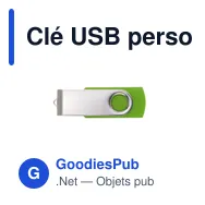 Clé USB personnalisable 8 Go avec logo - TECHMATE - Miniature 4