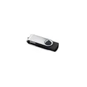 Variante noir - Clé USB personnalisable 8 Go avec logo - TECHMATE
