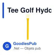 Tee Golf Hydor - Miniature 1