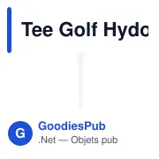 Tee Golf Hydor - Miniature 2