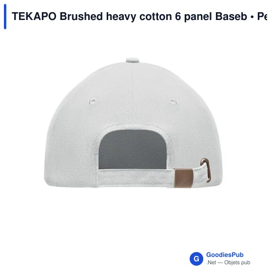 TEKAPO Casquette 6 panneaux 270 gr/m - Image 2