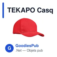 TEKAPO Casquette 6 panneaux 270 gr/m - Miniature 11