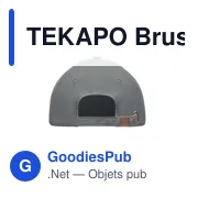 TEKAPO Casquette 6 panneaux 270 gr/m - Miniature 4