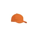 Variante orange - TEKAPO Casquette 6 panneaux 270 gr/m