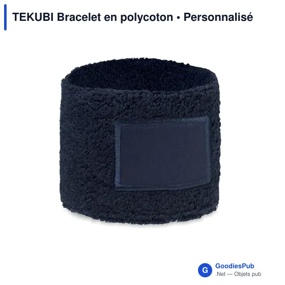 Bracelet en polycoton personnalisable avec logo - TEKUBI - Image 1