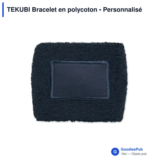 Bracelet en polycoton personnalisable avec logo - TEKUBI - Image 4