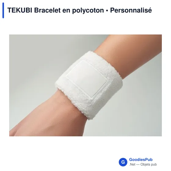 Bracelet en polycoton personnalisable avec logo - TEKUBI - Image 6