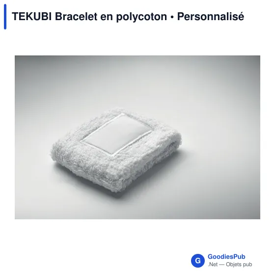 Bracelet en polycoton personnalisable avec logo - TEKUBI - Image 7