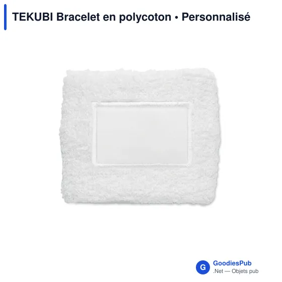 Bracelet en polycoton personnalisable avec logo - TEKUBI - Image 8