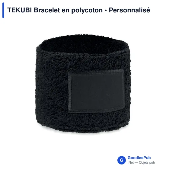 Bracelet en polycoton personnalisable avec logo - TEKUBI - Image 9