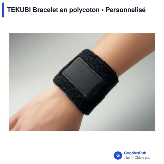 Bracelet en polycoton personnalisable avec logo - TEKUBI - Image 10