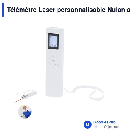 Télémètre Laser personnalisable Nulan avec logo