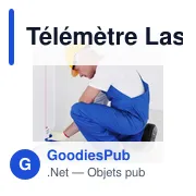 Télémètre Laser personnalisable Nulan avec logo - Miniature 6