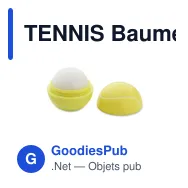 TENNIS Baume à lèvres balle de tennis - Miniature 1