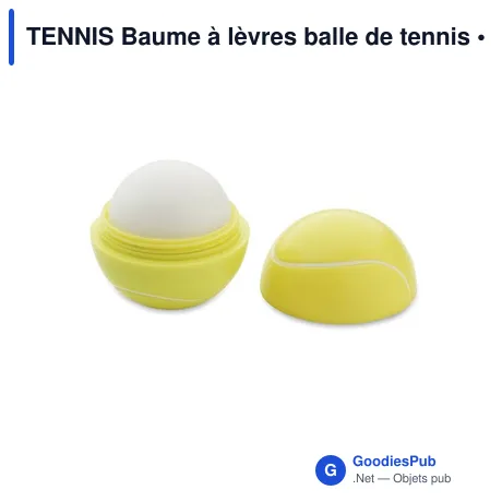 TENNIS Baume à lèvres balle de tennis