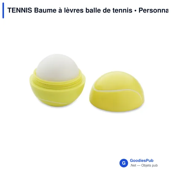 TENNIS Baume à lèvres balle de tennis - Image 1