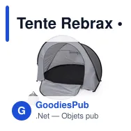Tente Rebrax - Miniature 1
