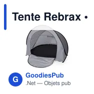Tente Rebrax - Miniature 2