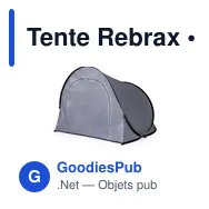 Tente Rebrax - Miniature 3