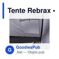 Tente Rebrax - Miniature 4