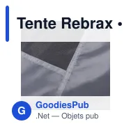 Tente Rebrax - Miniature 5