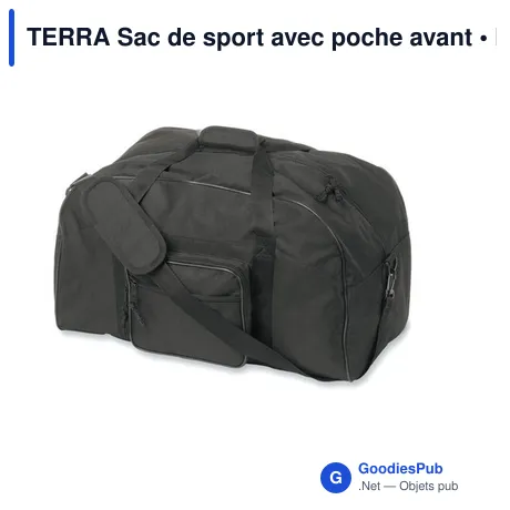 TERRA Sac de sport avec poche avant