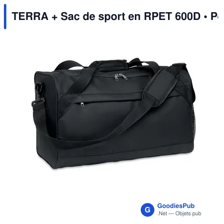 TERRA + Sac de sport en RPET 600D