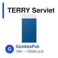 TERRY Serviette coton bio 100x50 - Miniature 12