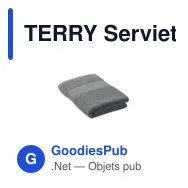 TERRY Serviette coton bio 100x50 - Miniature 6