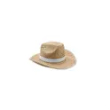 Variante blanc - TEXAS Chapeau de cow-boy en paille