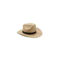 Variante noir - TEXAS Chapeau de cow-boy en paille