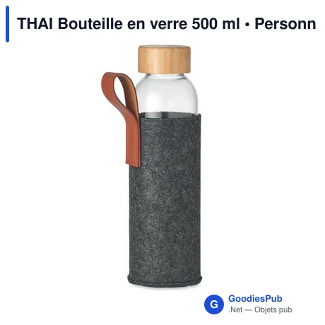 THAI Bouteille en verre 500 ml