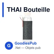 THAI Bouteille en verre 500 ml - Miniature 2