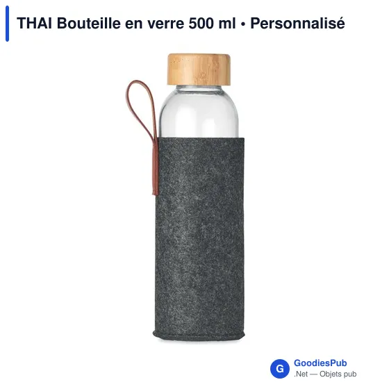 THAI Bouteille en verre 500 ml - Image 2