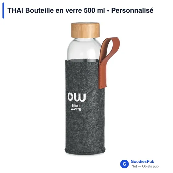 THAI Bouteille en verre 500 ml - Image 3