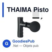 Pistolet de massage personnalisable avec logo - THAIMA - Miniature 1