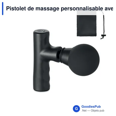 Pistolet de massage personnalisable avec logo - THAIMA
