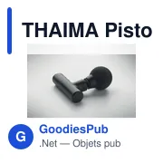 Pistolet de massage personnalisable avec logo - THAIMA - Miniature 2